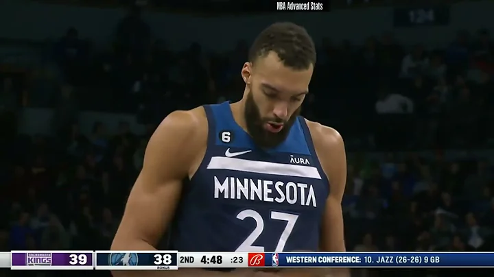 Rudy Gobert 19 pts 14 reb 1 ast vs Sacramento Kings | 2023-01-30