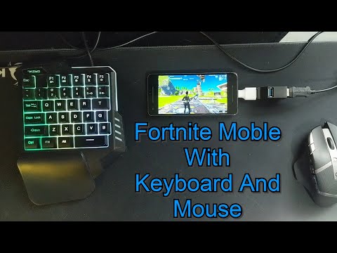 How To Play Fortnite Mobile With Keyboard And Mouse 100% Working NOT CLICKBAIT
