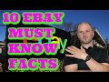 10 Ebay MUST know facts before you start selling.  (Ebay for Beginners)