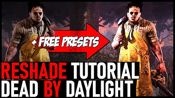 Dead By Daylight Reshade Tutorial - Steam/Epic Guide for DBD + Presets Settings