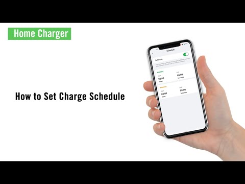 How to Set Charge Schedule