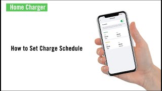 How to Set Charge Schedule