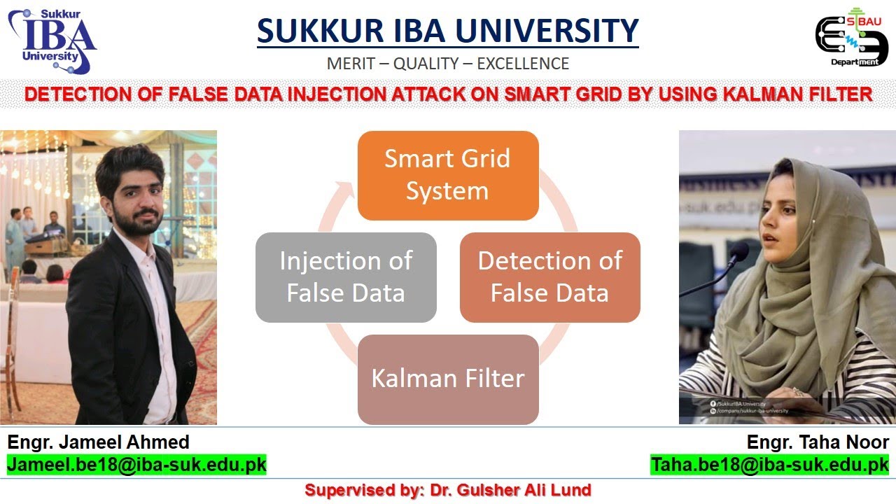 DETECTION OF FALSE DATA INJECTION ATTACK ON SMART GRID BY USING KALMAN FILTER