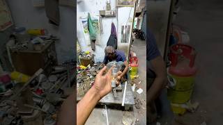The skill of creating an extraordinary aquarium with a broken light bulb #shorts #foryou