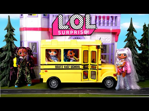 LOL OMG Dolls School Story - Lesson about Friendship