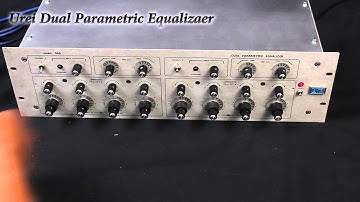 Urei Dual Parametric Equalizer