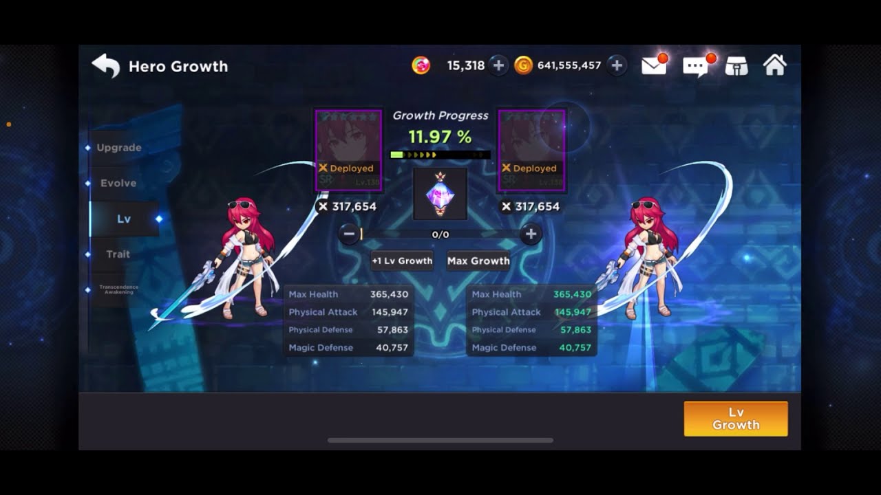 GrandChase Global Soul Imprint Progressions for Elesis & Mari | GCDC