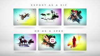 Glitch effect GIF with animation in seconds [promo] screenshot 5