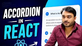 Day-25/30 Accordion & Collapse in React || React NextJS Tutorial for Beginners in Hindi