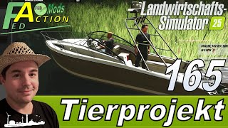 LS25 Tiere 🐂 165 Angeln und Boot fahren mit Multiplayer Syncro Bug #landwirtschaftssimulator25