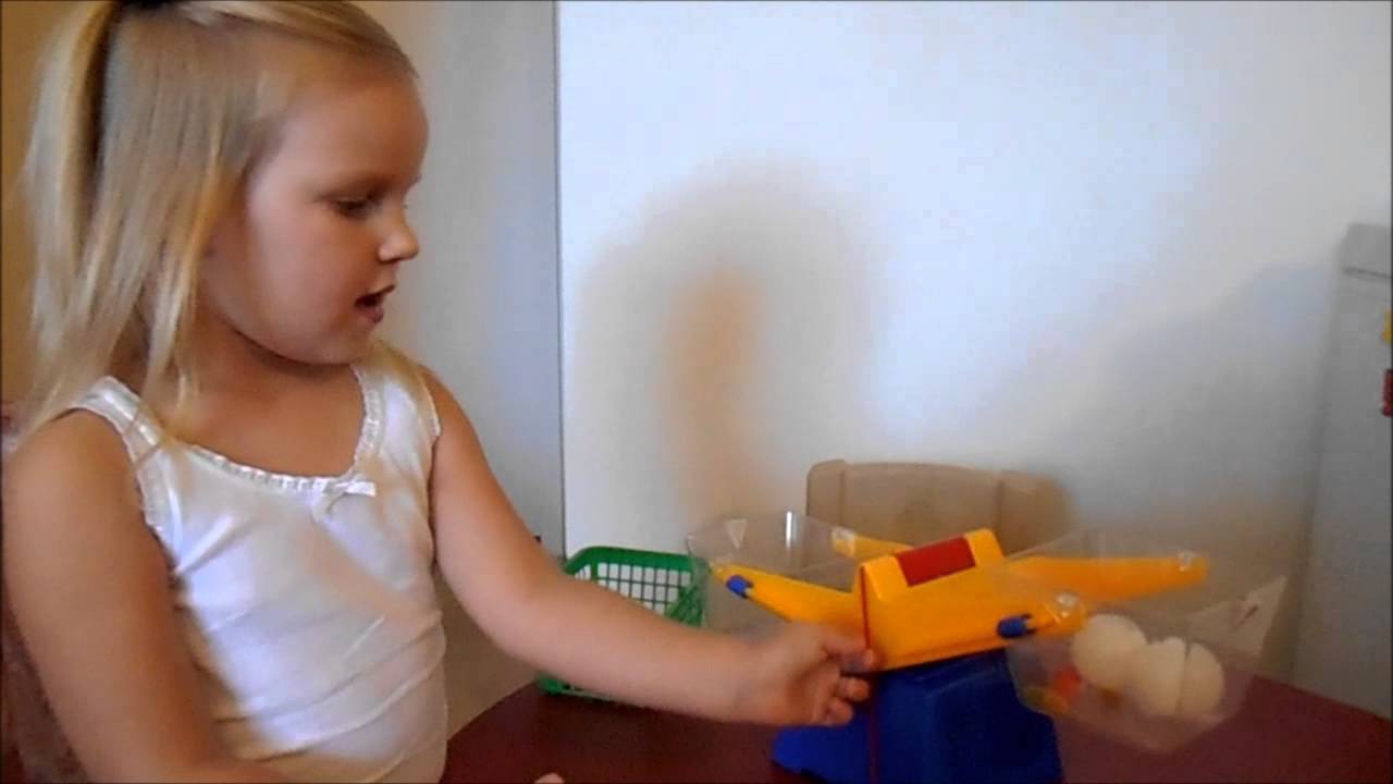 Using a Child's Balance Scale - YouTube