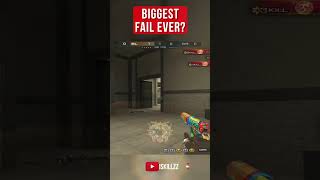 👀BIGGEST CROSSFIRE FAIL😂 #shorts