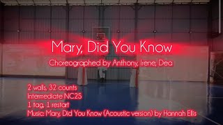 Mary, Did You Know ll Anthony, Irene, Dea ll Intermediate NC2S 