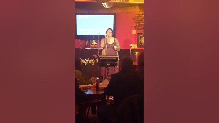 Alison Cromie Singing Cabaret at Karaoke Night
