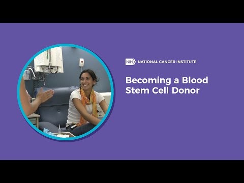 Becoming a Blood Stem Cell Donor