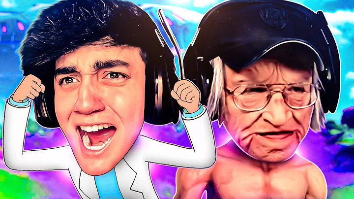 JUGU CON EL ABUELO DE ELMARIANA !! - Fortnite