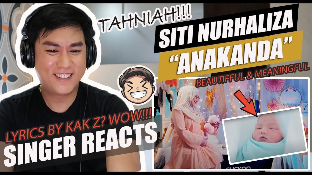 Dato' Sri Siti Nurhaliza - Anakanda (Official Music Video) | SINGER REACTION