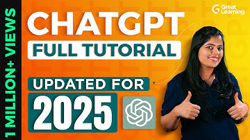 How to use ChatGPT in 2025 | ChatGPT Tutorial | ChatGPT Full Course