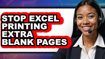 How to Stop Excel Printing Extra Blank Pages (updated)