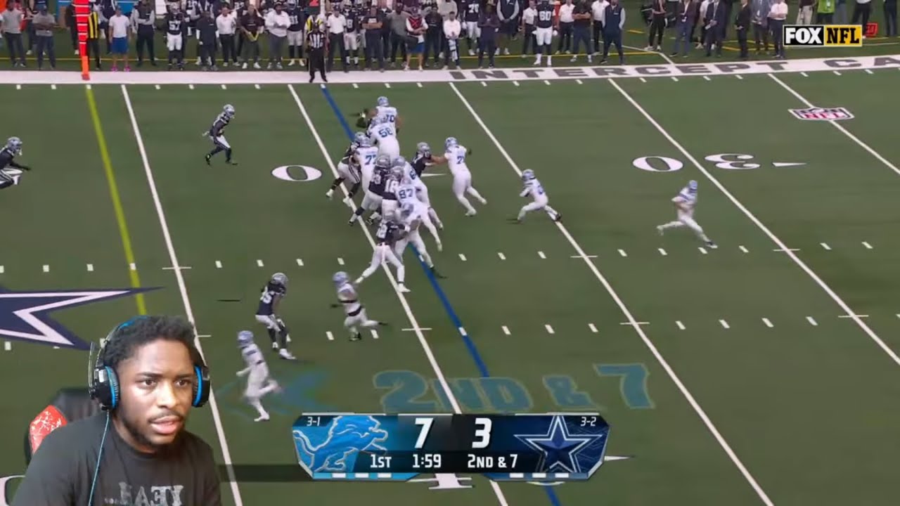 REACTING TO Detroit Lions vs. Dallas Cowboys!