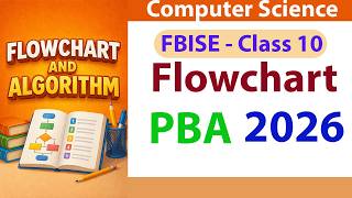 PBA 2026 Important Flowcharts and Algorithms | Class 10 Computer Science Board Exam Preparation