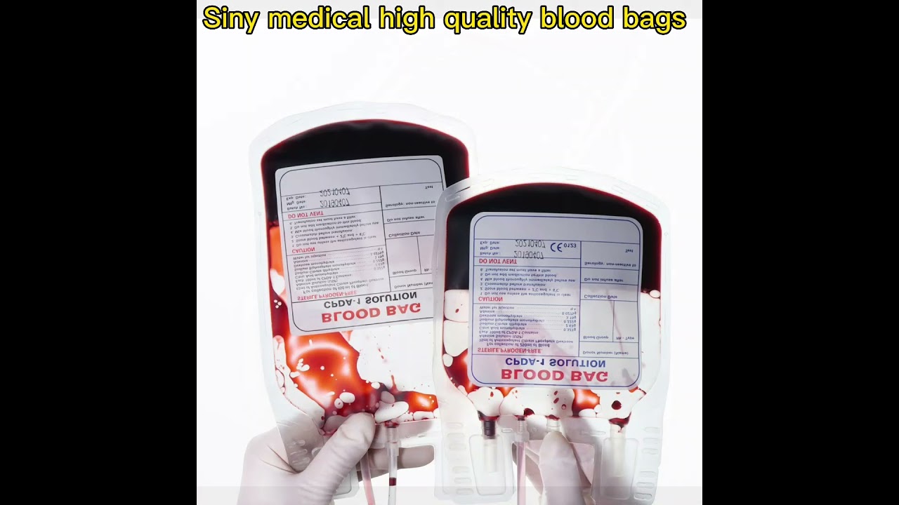 Siny Medical Blood Collection Bags with Anticoagulants