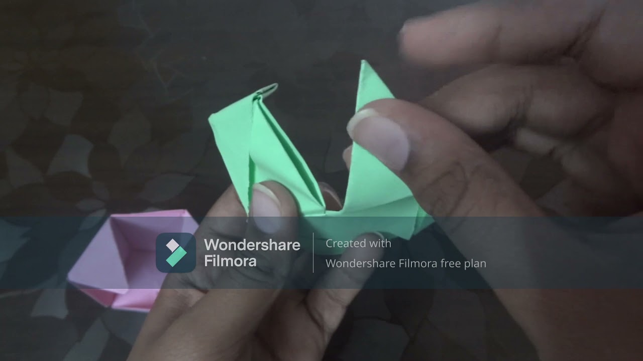 Lotus cube| without glue| attaching part| very simple