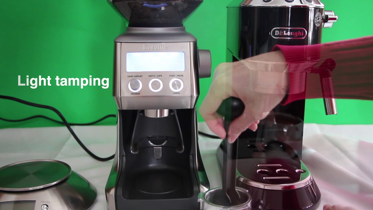Delonghi Dedica with Breville smart pro 