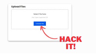 Hacking Websites by Uploading files (With symlinks) by Tech Raj 13,101 views 7 months ago 7 minutes, 50 seconds