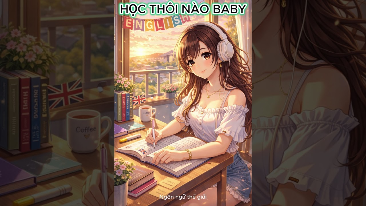 HỌC THÔI NÀO BABY #music #thanhdungvlog #ngonnguthegioi