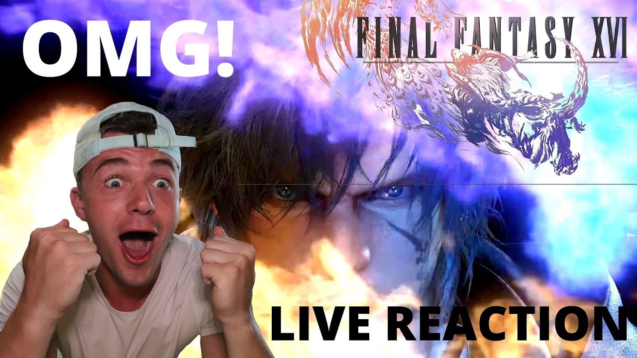 FINAL FANTASY 16 LIVE REACTION ! | PLAYSTATION 5 SHOWCASE EVENT - YouTube