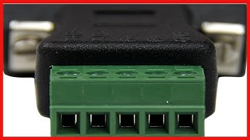 Great product -  StarTech.com RS422 RS485 Serial DB9 to Terminal Block Adapter - Serial adapter - 5