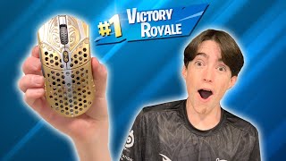 THEY SENT ME THE LEGENDARY GOLD MOUSE! - Fortnite Battle Royale