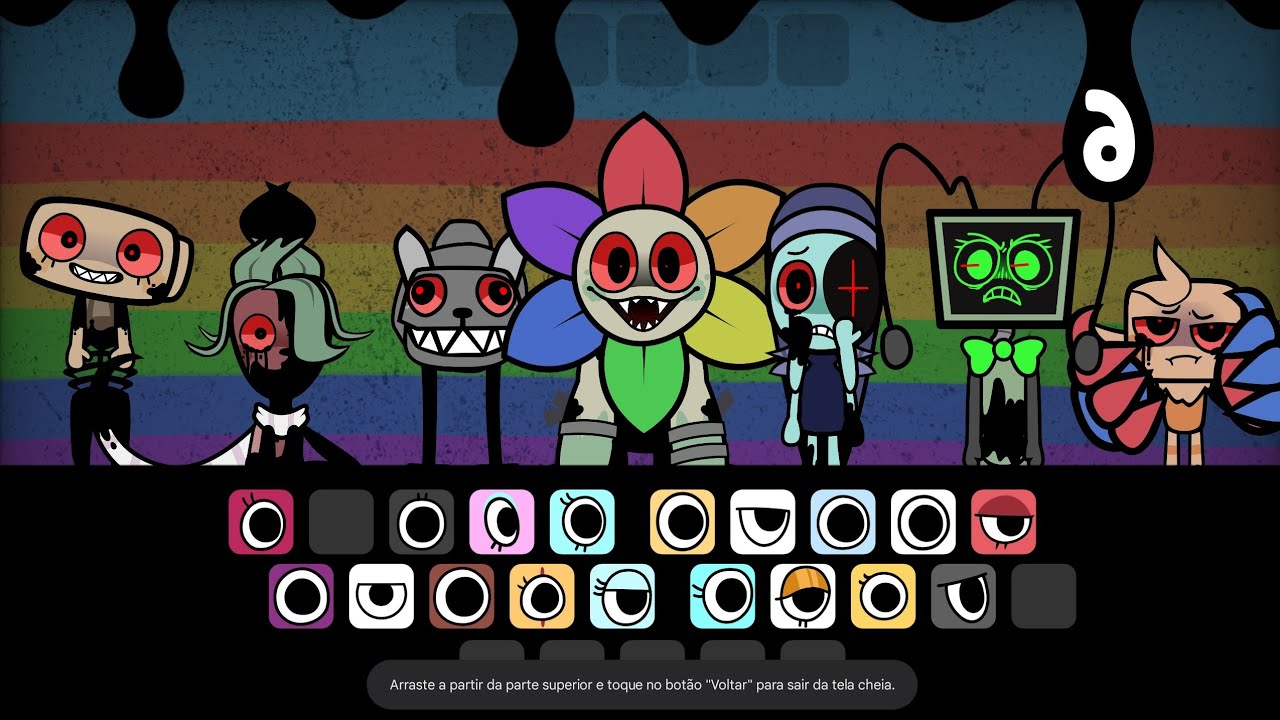 Jogando beatblox ou sprunki do dandy! (Parte 1)