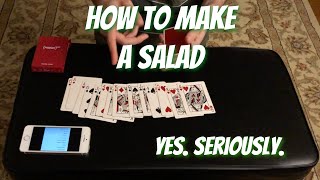 Salad Recipe  FUN Original Card Trick Performance/Tutorial