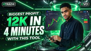 BINARY OPTIONS BIGGEST PROFIT WITH THIS TOOL (EVO) - 12K IN 4 MINUTES | POCKET OPTION - BINARY BOT