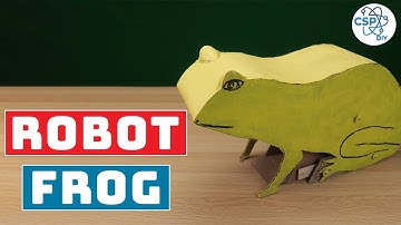 How to make a Frog Robot At Home With DC Motor | Giant Frog | DIY From Cardboard |