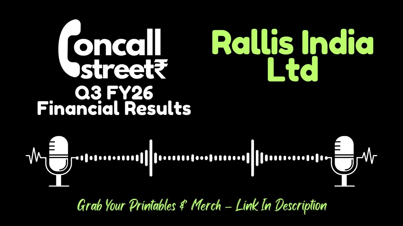Rallis India Ltd Q3 FY26 Earnings Conference Call | Management Commentary & Financial Discussion