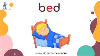 Phonics sounds: Learning Letter E and /e/ Sound