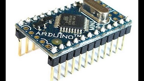 Arduino Pro Mini Programming with Arduino UNO or Duemilanove