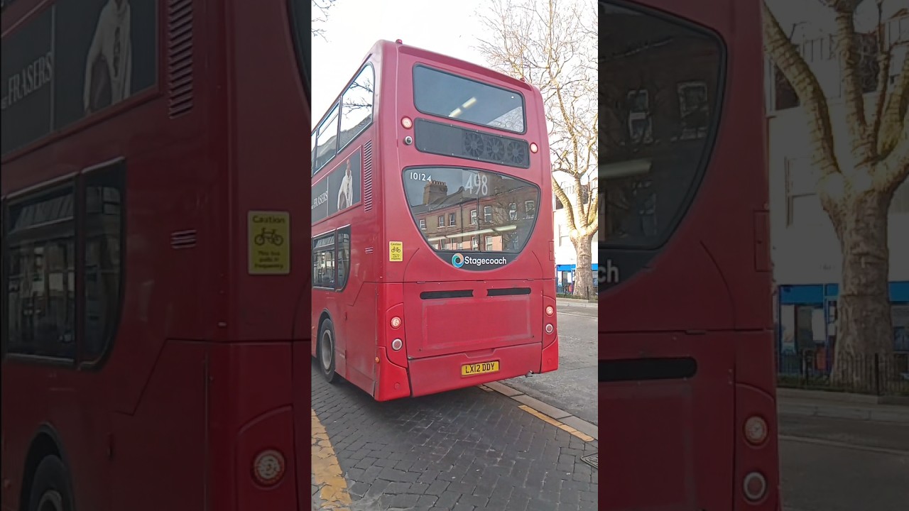 *LX12 DDY 10124* Stagecoach London 12Reg ADL Enviro400 Voith On Route 498