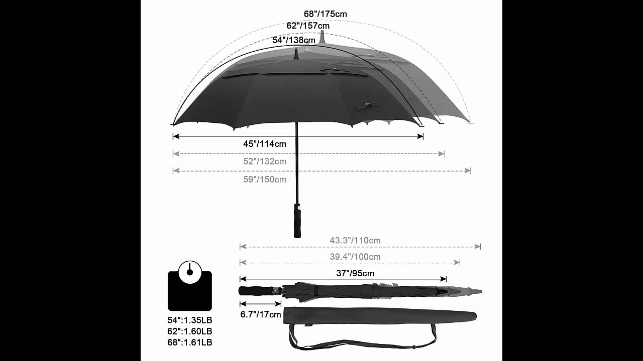 best golf umbrella