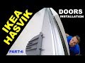 Ikea pax sliding doors installation  hasvik