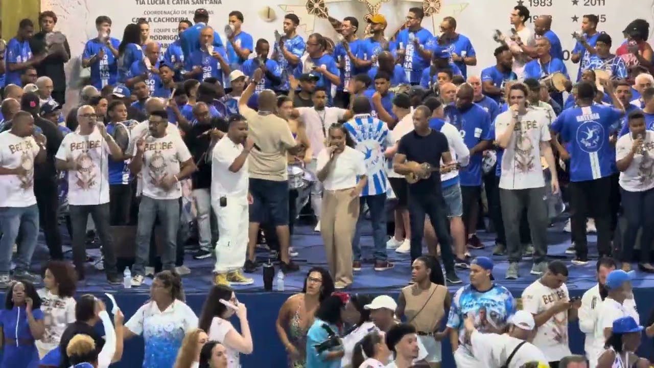 Primeiro ensaio da beija-flor de Nilópolis rumo ao carnaval 2026 