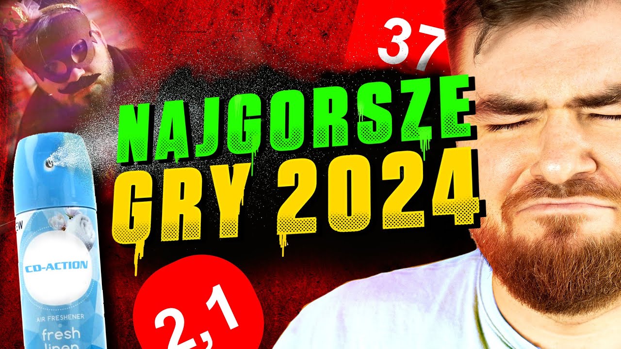 NAJGORSZE GRY 2024 (co&nbsp;tak&nbsp;dużo znanych marek? 🤨)