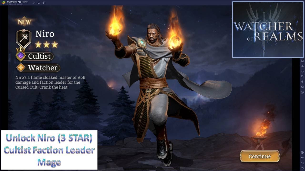 [*/\*] Watcher of Realms - Unlock Niro (Rare, Cultist Faction Leader, Watcher) and Gameplay