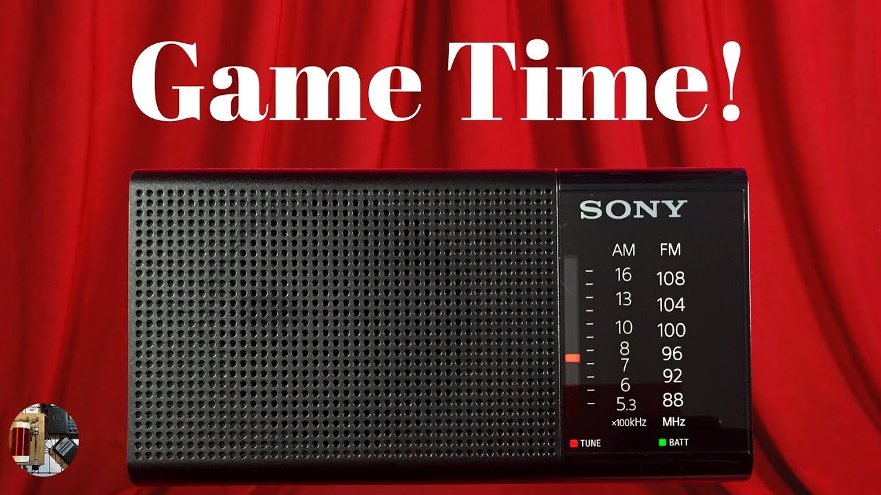 Sony ICF-306 AM FM Radio Daytime MW - YouTube