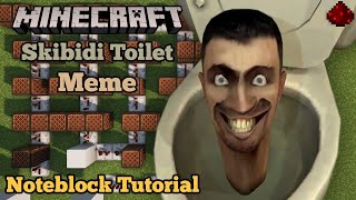 Skibidi Toilet minecraft Note Block Tutorial