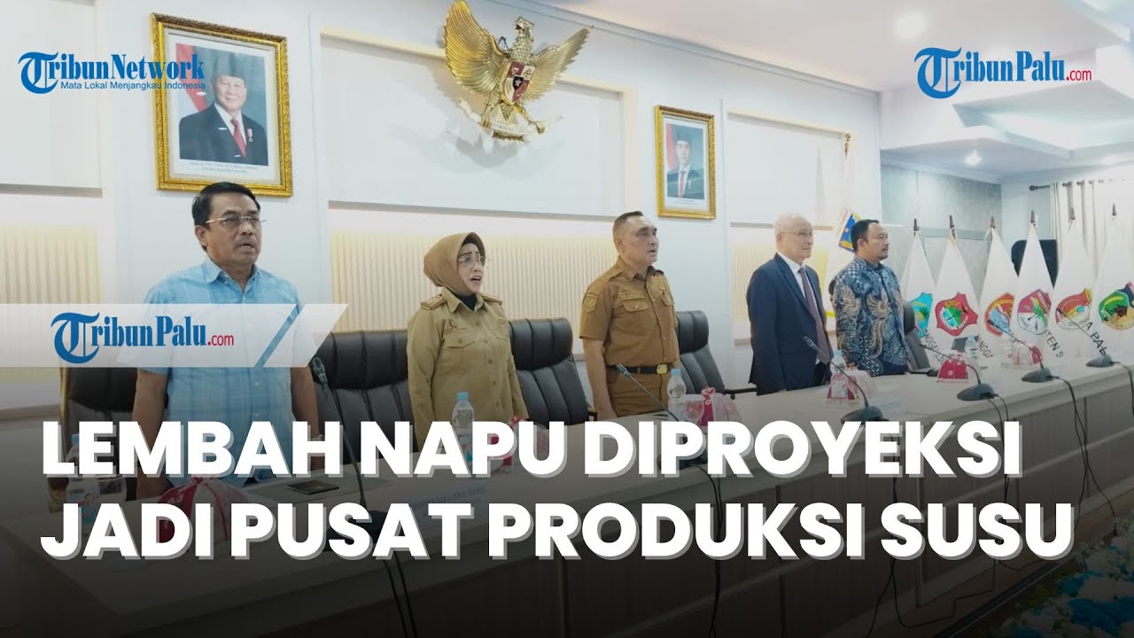 Lembah Napu Diproyeksi Jadi Pusat Produksi Susu, Investor Vietnam Tanam Investasi