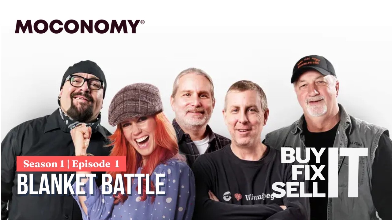 Blanket Battle - Buy It, Fix It, Sell It - S01 - E1 | Chair Flip Challenge